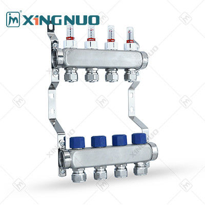 উচ্চ মানের বিভাজক OEM জল বিতরণ Manifold কাস্টমাইজড ব্রাস ভালভ Manifold